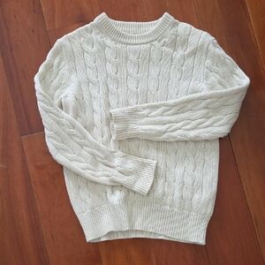 Crewcuts Ivory Knit Sweater